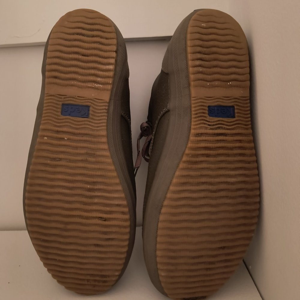 Keds Women's Scout Boot II Water Resistant Olive Canvas Boots - Picture 3 of 4